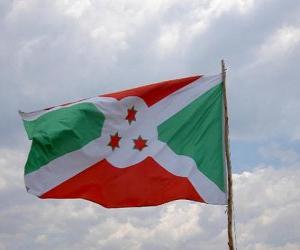 Puzzle Σημαία του Μπουρούντι